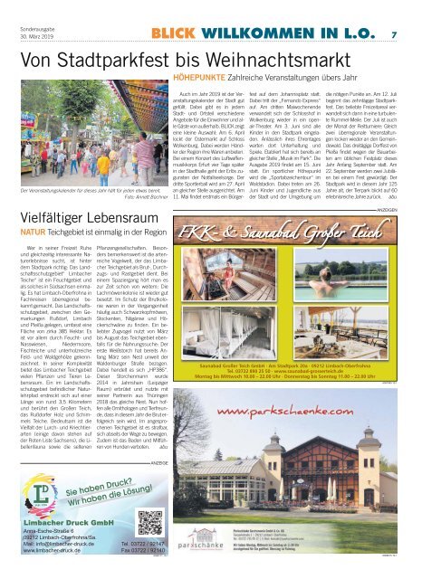 Willkommen in Limbach-Oberfrohna - 30.03.2019