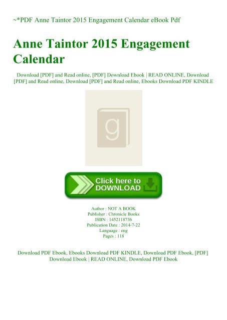 Pdf Anne Taintor 15 Engagement Calendar Ebook Pdf