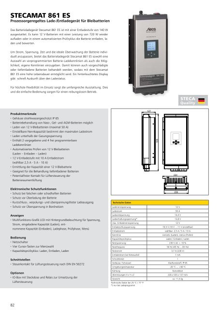 Steca Elektronik Katalog PV Autarke Systeme (13|2019)