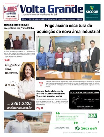 Jornal Volta Grande | Edição 1159 Forq/Veneza
