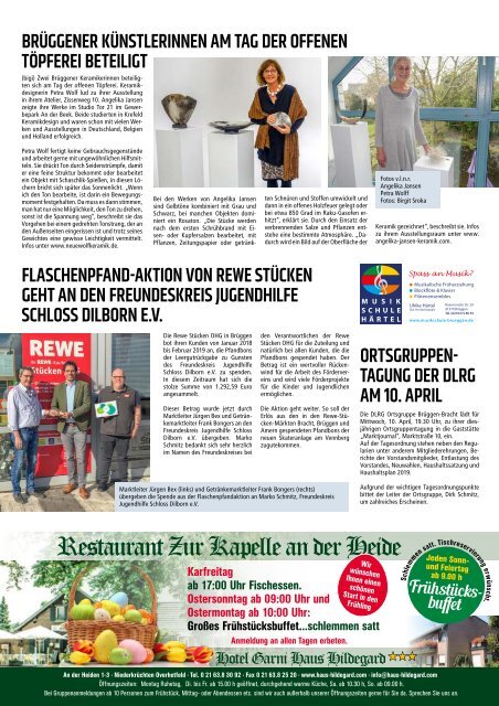 Stadtjournal Brüggen_April 2019