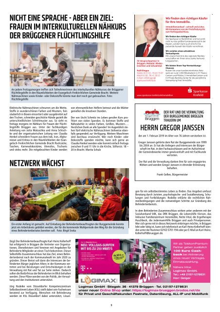 Stadtjournal Brüggen_April 2019