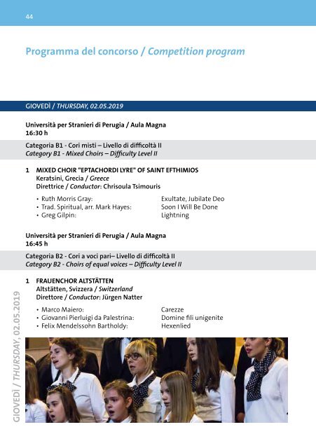 Perugia 2019 - Program Book