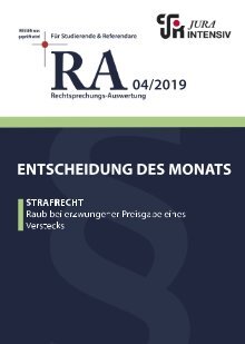 RA 04/2019 - Entscheidung des Monats
