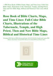 The Rose Book Of Bible Charts