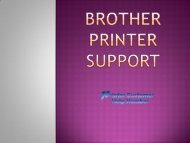 Brother Printer Support