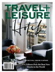 Travel + Leisure_March 2019