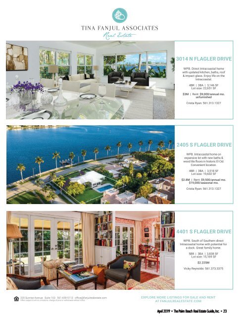 Palm Beach Real Estate Guide April 2019