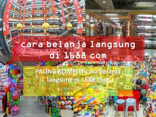 PALING EKSLUSIF cara import 1688