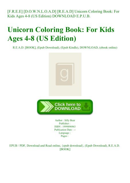 free download read unicorn coloring book