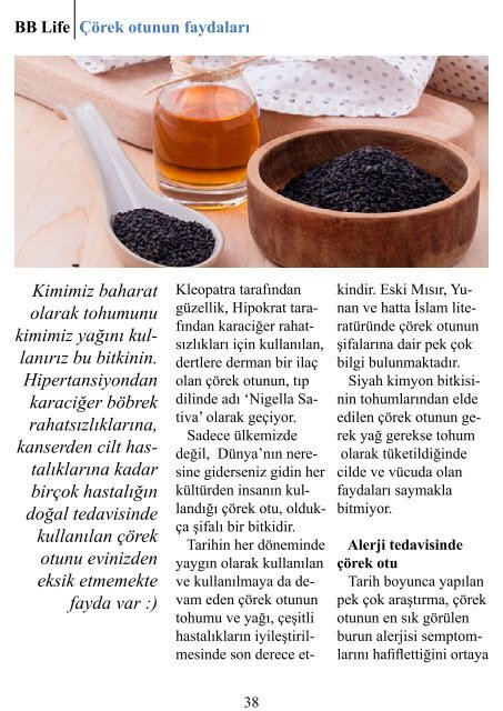 BB Life Dergisi / Nisan 2019