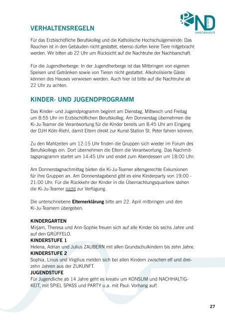 ND Kongress 2019 - Programmheft