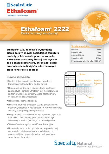 Ethafoam® 2222