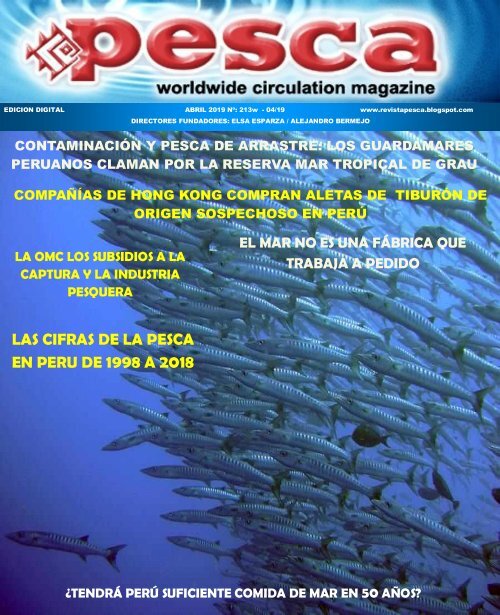 REVISTA PESCA ABRIL 2019