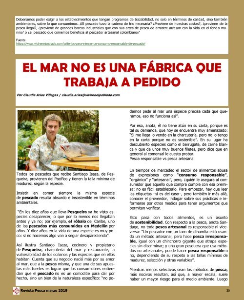 REVISTA PESCA ABRIL 2019