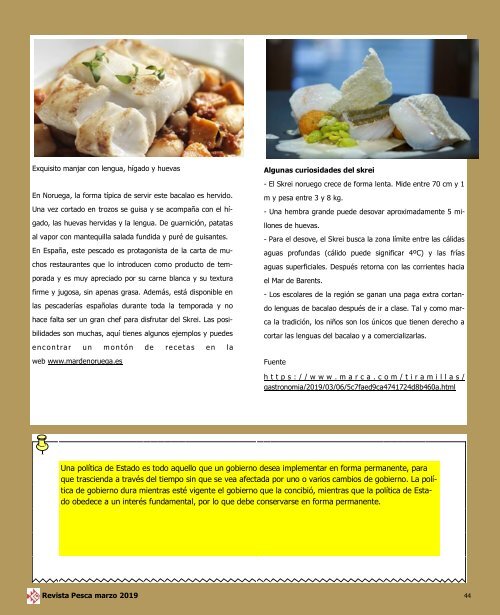 REVISTA PESCA ABRIL 2019