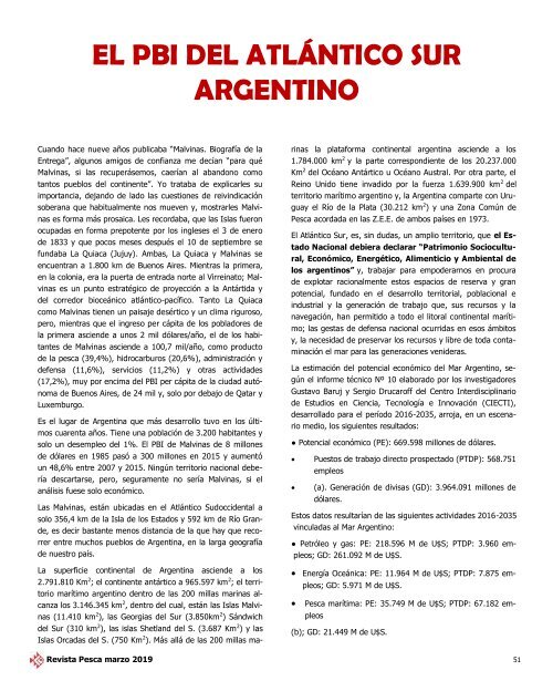 REVISTA PESCA ABRIL 2019