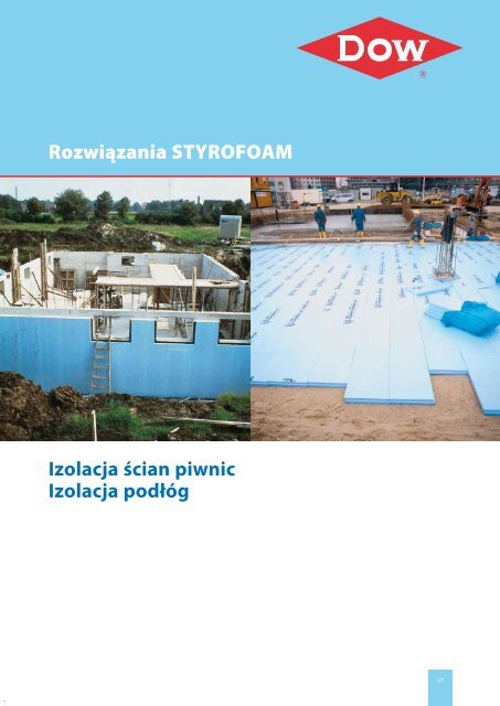 DOW - Styrofoam: rozwiązania dla budownictwa