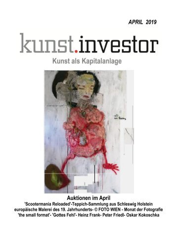 KUNSTINVESTOR AUSGABE APRIL 2019