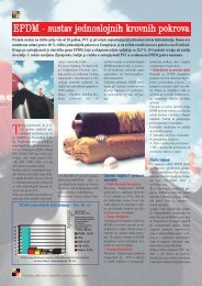 EPDM - sustav jednoslojnih krovnih pokrova