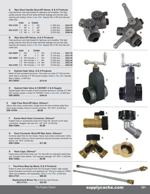 2019 Supply Cache Master Catalog