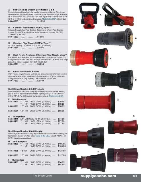 2019 Supply Cache Master Catalog