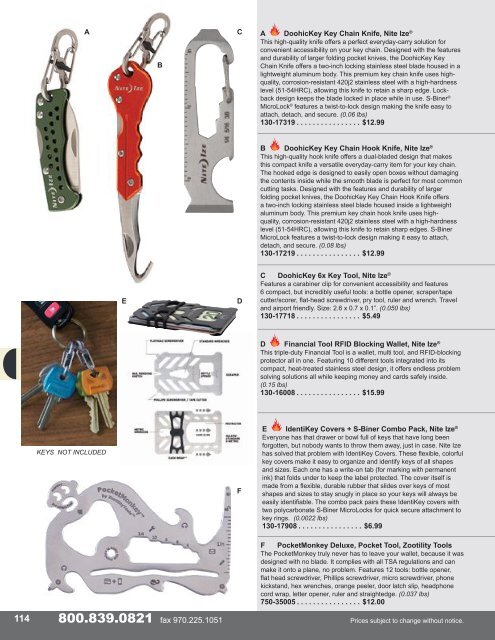 2019 Supply Cache Master Catalog