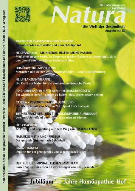 Natura | Welt der Gesundheit - Ausgabe 9