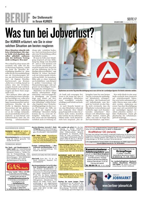 Berliner Kurier 30.03.2019