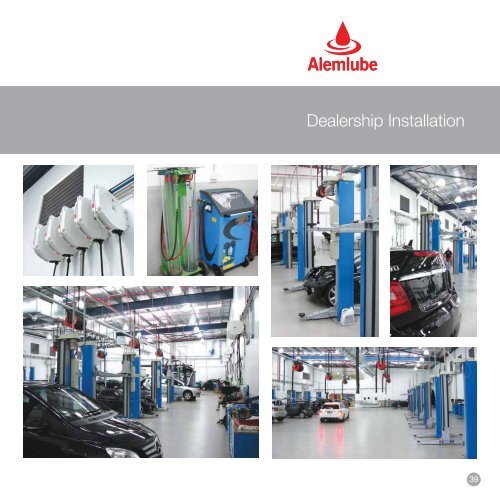 Automotive Workshop Design Equipment Installation - Alemlube