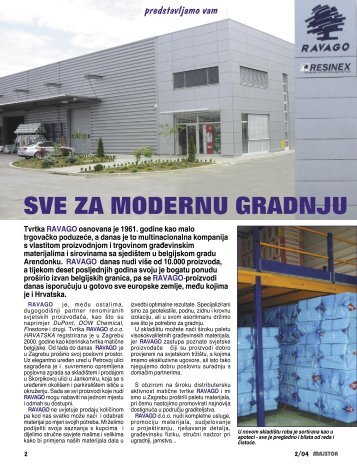 Ravago - sve za modernu gradnju