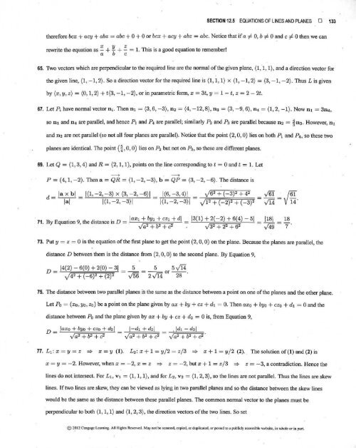 Exercicios resolvidos James Stewart vol. 2  7ª ed - ingles
