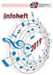 Musikverein Infoheft 2019