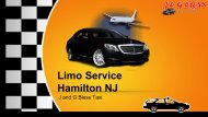 Avail Limo Service Hamilton NJ | J and G Bless Taxi