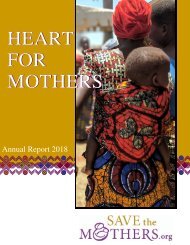 Save the Mothers Annual Report 17_18