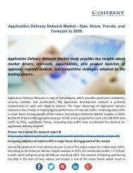 Application Delivery Network Market 