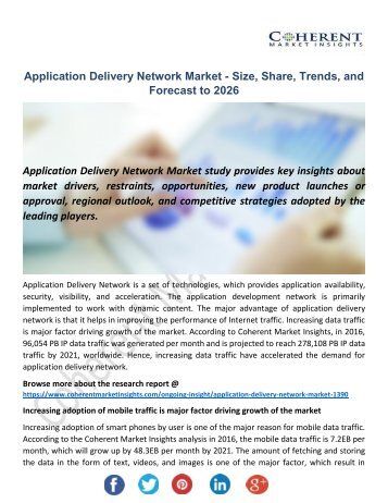 Application Delivery Network Market 