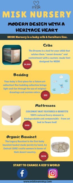 Misk Nursery Infographic