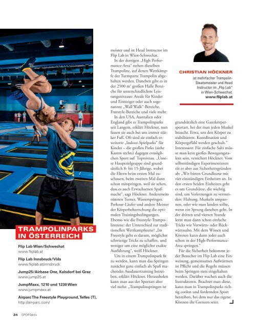 SPORTaktiv April 2019