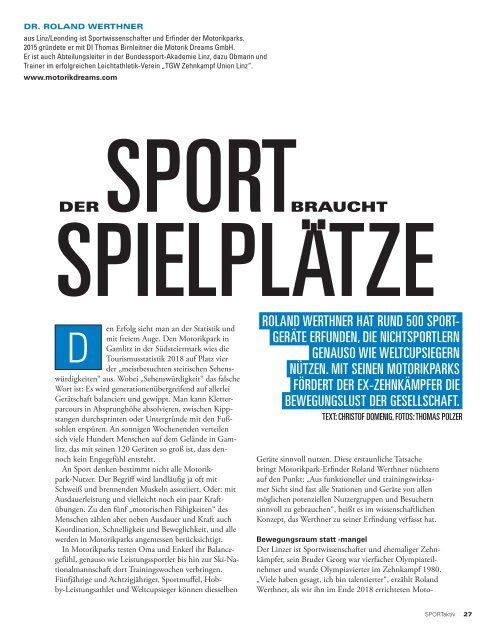 SPORTaktiv April 2019