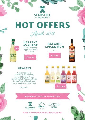 Tenanted Special Offers Brochure March - April 2019 - April Offer