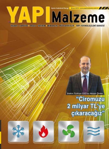 Yapi Malzeme Nisan 2019