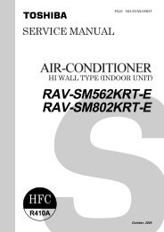 RAV-SM562KRT-E RAV-SM802KRT-E - Heat Pumps NZ - Toshiba