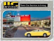 Town Car Service Irving TX