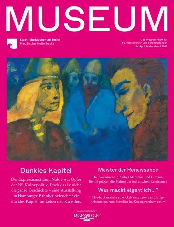 MUSEUM II 2019 - Programmheft der Staatlichen Museen zu Berlin