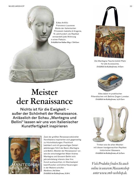 MUSEUM II 2019 - Programmheft der Staatlichen Museen zu Berlin