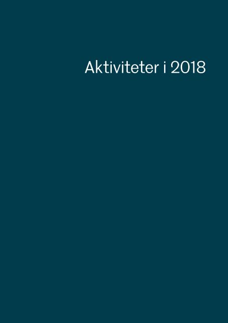 MiA Årsrapport 2018