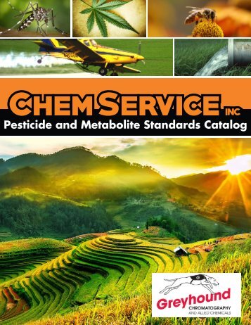 Chem Service Pesticide Catalogue 2019 Update