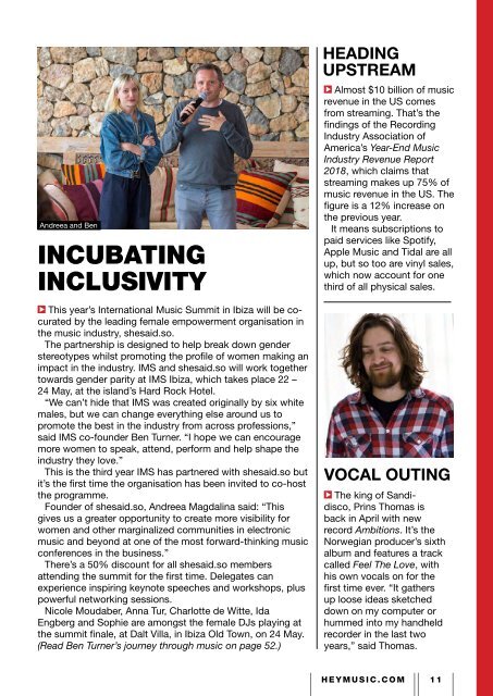 Hey Music Mag - Issue 5 - April 2019