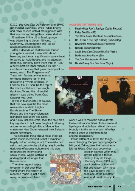 Hey Music Mag - Issue 5 - April 2019